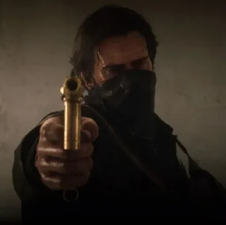 🔫 emoji I love Arthur Morgan @TgEmodziBot Telegram sticker 12 of 61