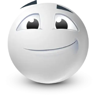 Sticker from White Face Emoji @MoiStikiBot