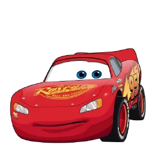 😐 emoji Молния Маквин! Telegram sticker 24 of 34