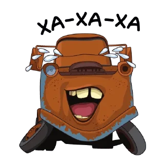 🤣 emoji Молния Маквин! Telegram sticker 21 of 34