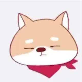 🌟 emoji smug shiba from DC:;@blisterrr Telegram sticker 12 of 15