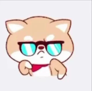 🌟 emoji smug shiba from DC:;@blisterrr Telegram sticker 10 of 15