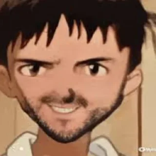 🧔‍♂ emoji Shinji Telegram sticker 21 of 29
