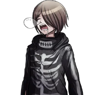 😪 emoji BETA Kokichi Ouma! Telegram sticker 9 of 42