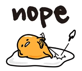 😶 emoji Eggy (@dailystkrbot) Telegram sticker 23 of 41