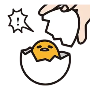 ❗ emoji Eggy (@dailystkrbot) Telegram sticker 10 of 41
