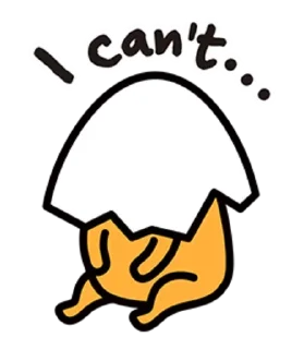 ☹ emoji Eggy (@dailystkrbot) Telegram sticker 6 of 41