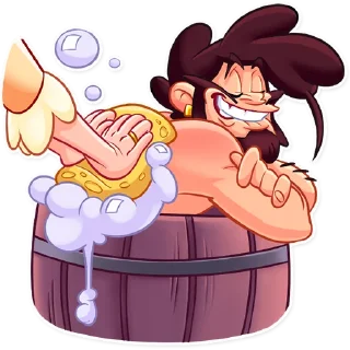 🛀 emoji Shiver Me Timbers Telegram sticker 21 of 25