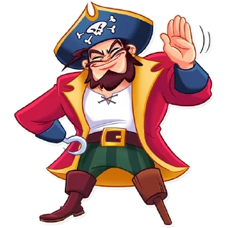 👋 emoji Shiver Me Timbers Telegram sticker 5 of 25