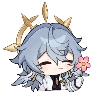 🌸 emoji Sunday chibi @stickersMH Telegram sticker 18 of 62