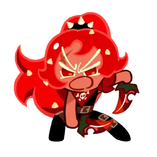 🤬 emoji Chilli pepper cookie Telegram sticker 7 of 13