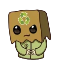 😉 emoji ♻️ @ngers ® ♻️ Telegram sticker 7 of 12