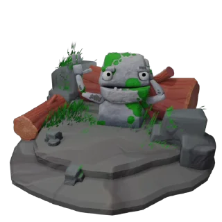 Sticker from Stone Golem
