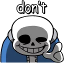 😉 emoji Undertale ENG :: @line_stickers Telegram sticker 12 of 40