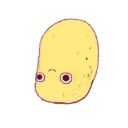 🙃 emoji Sweet potatos Telegram sticker 9 of 59
