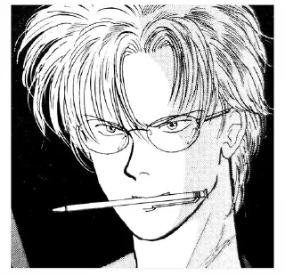 🌟 emoji 𓈒Banana fish(!)🪼 @HetiienTashi Telegram sticker 23 of 55