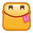 😋 emoji Square Emoji @xkysluv Telegram sticker 16 of 120