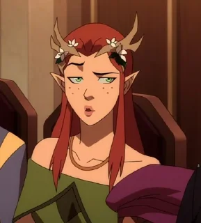 🤨 emoji Keyleth (Vox Machine) Telegram sticker 12 of 120