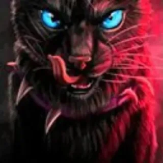 😎 emoji Коты-воители Telegram sticker 7 of 26