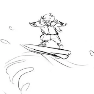 🏄 emoji Horror!Sans @undertalesticker Telegram sticker 9 of 76