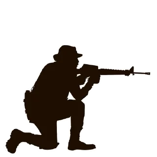 😣 emoji Army @stickersb2b Telegram sticker 7 of 16