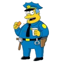 🍔 emoji The Simpson Telegram sticker 15 of 27