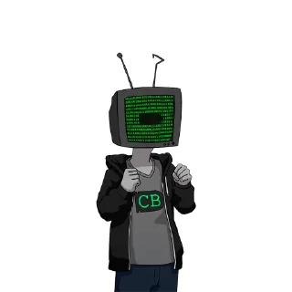 Sticker from Code Bullet