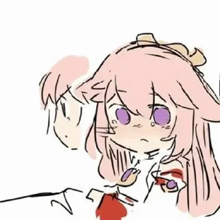 🍡 emoji Яэ Мико няшк Telegram sticker 21 of 41