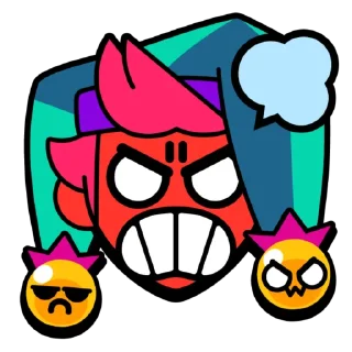 😡 emoji Chester Pins @datacraftstickers Telegram sticker 4 of 10