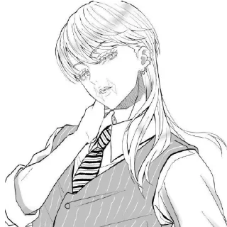 😏 emoji Харучиё. Telegram sticker 20 of 59