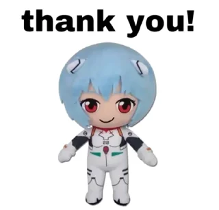 😁 emoji rei plush Telegram sticker 21 of 120