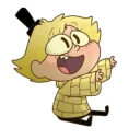 Sticker from Bill Cipher