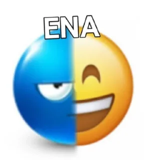 😄 emoji Ena Telegram sticker 18 of 42