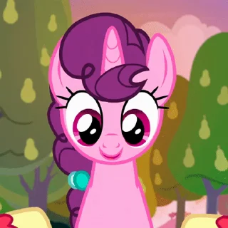 🏆 emoji Sugar Belle | @MLP_AnimatedStickers Telegram sticker 6 of 13