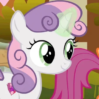 Sticker from Sweetie Belle | @MLP_AnimatedStickers