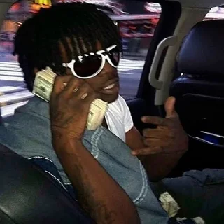📞 emoji Chief Keef Telegram sticker 23 of 52