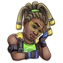 😞 emoji Overwatch Telegram sticker 14 of 26