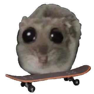 🛹 emoji Хомяцек @colored_emotions Telegram sticker 11 of 119
