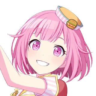 🍔 emoji ㅤ🍔   ໋.  ◜ Шумное кафе  •  REC!!  ✦  @projectsekaistik ♪ Telegram sticker 20 of 90