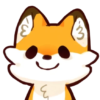 😶 emoji Red Fox @CrazySnep Telegram sticker 7 of 118