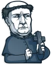 😰 emoji Evil Minds Telegram sticker 6 of 30