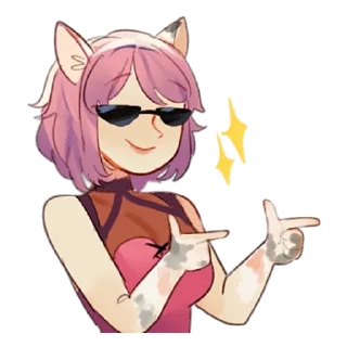 😎 emoji Возрождение и грех @nyasticks Telegram sticker 15 of 25