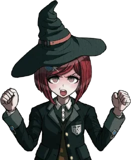 😡 emoji 🎩✨H i m i k o  Y u m e n o  b y @wanna_s_l_e_e_p ❤️🎲 Telegram sticker 10 of 120
