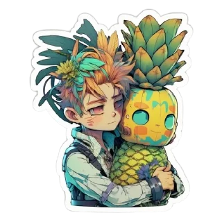 🍍 emoji MJ.Hum.AnanasSticks Telegram sticker 16 of 48