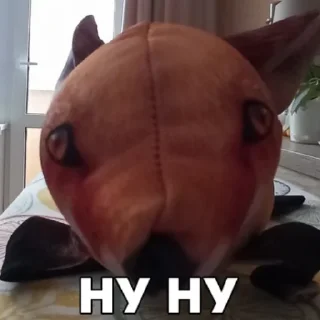 👀 emoji Лиса блоптоп Telegram sticker 13 of 17