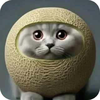 🐱 emoji Арбуз и тд (сделано @probably_kor) Telegram sticker 23 of 33