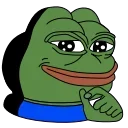 Sticker from pepe