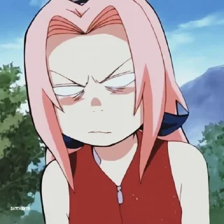 🌟 emoji Sakura Haruno Telegram sticker 8 of 40