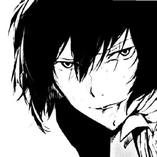 😑 emoji Dazai Telegram sticker 24 of 44