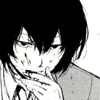 😒 emoji Dazai Telegram sticker 11 of 44
